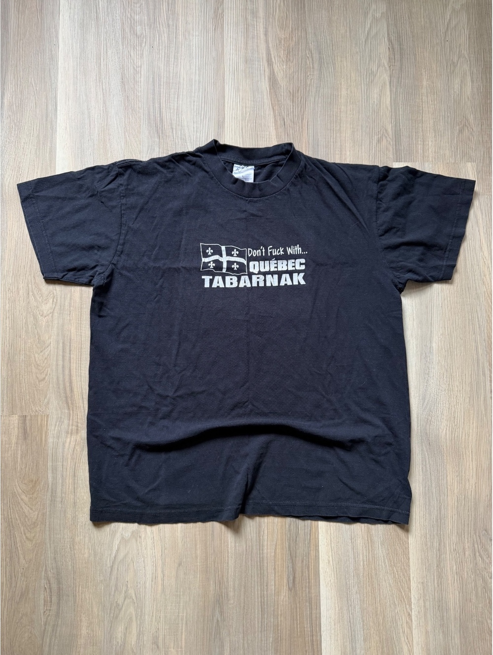 Vintage Quebec Tabarnak Funny T-Shirt
